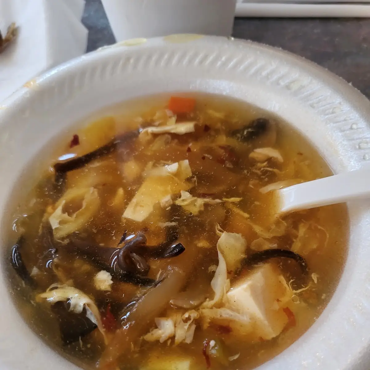 酸辣湯 hot & sour soup